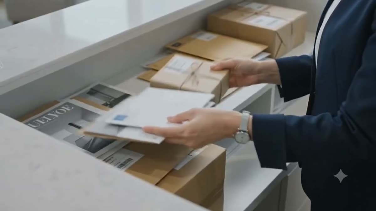バーチャルオフィスの打合せ室の様子